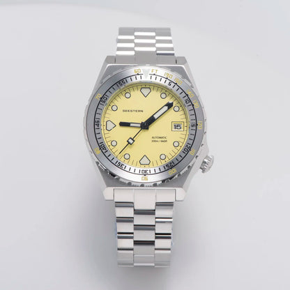 SEESTERN SUB600T Mens Diver Watch Automatic NH35 Movement Ceramic Bezel Lume Mechanical Wristwatches Sapphire Waterproof V3