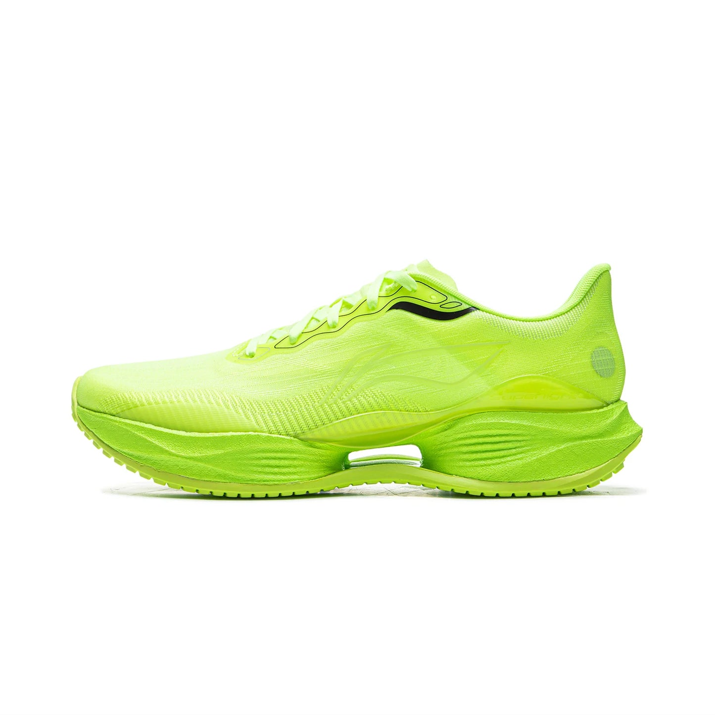 Li-Ning Men's SUPER LIGHT 22 Light Running Shoes BOOM FIBER Cushion TEMPO BOUNCE Li-Ning Breathable Anti-Slip Sneakers ARBV001