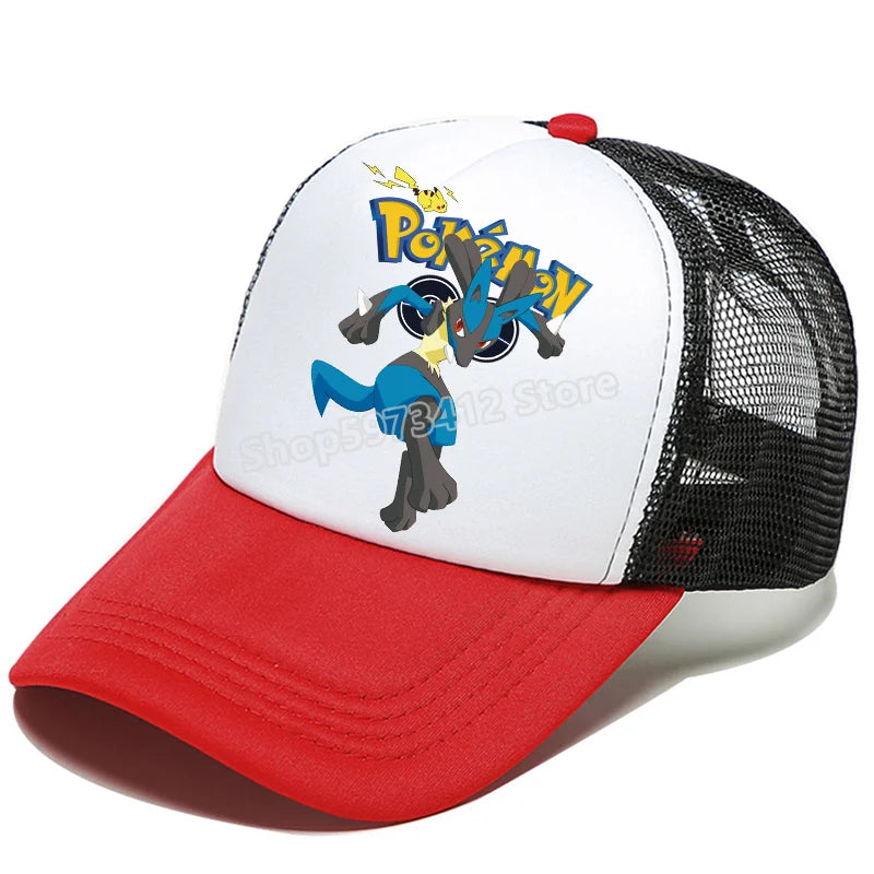 Pokemons Baseball Cap Pikachu Charizard Gengar cartoon Peaked Hat Kid Adult Summer Outdoor Sport Hat Boy Casual Fashion Cap Gift