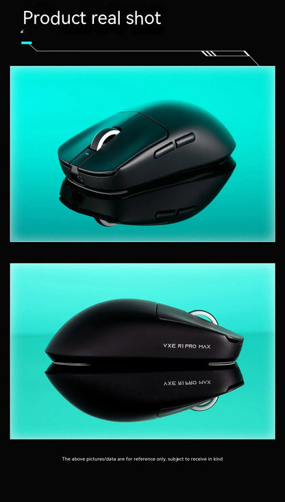 Rato Sem Fios VXE Dragonfly R1 Pro com Sensor Paw3395, Nordic 52840, 2khz, Smart Speed X, Baixa Latência, para Escritório, Gamer e PC Gaming