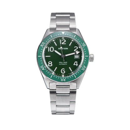 Sugess Diving Watch for Men Automatic Mechanical Wristwatches 20ATM Waterproof Sapphire NH35A Movement BGW9 Luminous New S434-2