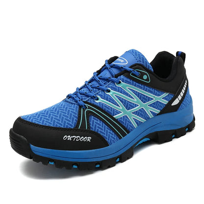 Marken-Wanderschuhe für Herren, atmungsaktive Mesh-Reiseschuhe, wasserdichte Outdoor-Schuhe für Jagd und Angeln, Berg-, Offroad-, Reit- und Sportschuhe