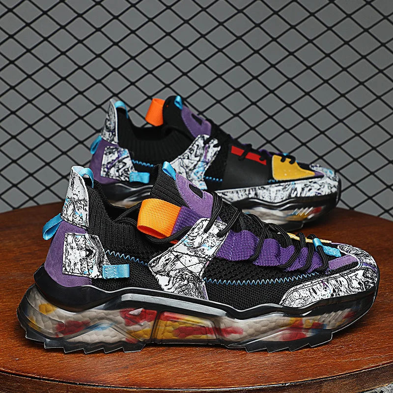 2023 new Shoes For men Sneakers Male casual Mens Shoes tenis Luxury shoes Trainer Race Breathable Shoes fashion loafers running