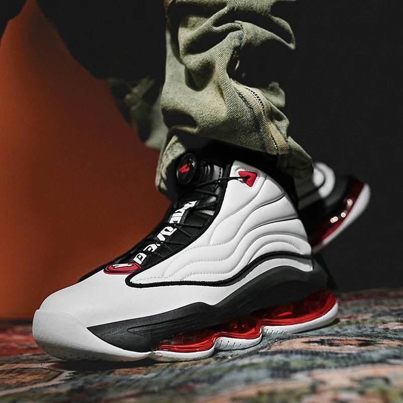 Atmungsaktive Basketballschuhe mit Dämpfung, rutschfeste und strapazierfähige Laufschuhe für Herren, Fitness- und Trainingsschuhe, athletische Basketball-Sneaker für Damen