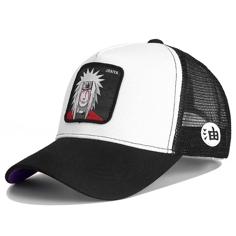 Anime Cartoon Naruto New Baseball Cap Uchiha Itachi Anime Styles Cap Men Women Hip Hop Dad Adjustable Mesh Hat Trucker Hat