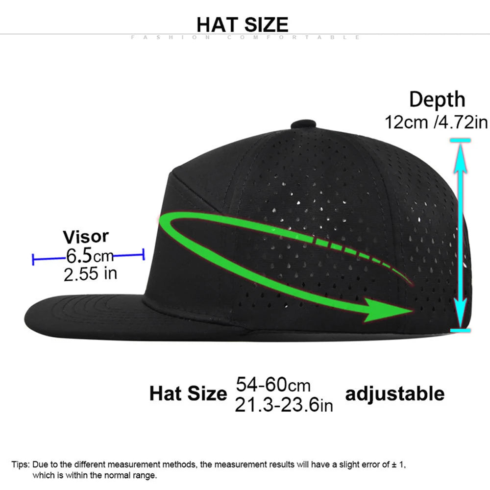 Men Hip Hop Baseball Cap Adjustable Snapback Hat Spring Summer Outdoor Trucker Caps