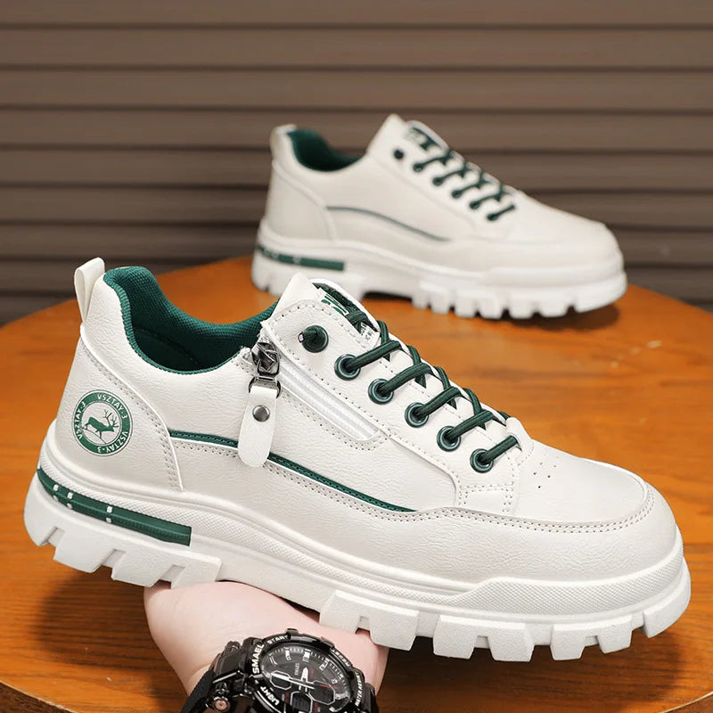 Sapatilhas de Skate para Homem, Casuais, Desportivas, de Outdoor e Caminhada, Modernas, Urbanas, Confortáveis e com Sola Grossa