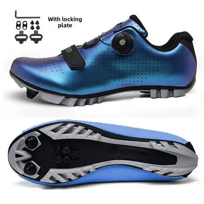 Unisex Road and Mountain Bike Lock Shoes, Outdoor Pedal-Assisted Bicycle Riding Shoes, Cross-Border New Model Sports Entertainment