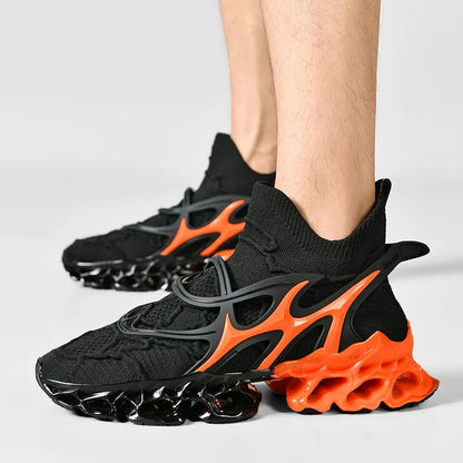 Chaussure Homme Chaussures de course respirantes pour hommes, baskets décontractées pour hommes, chaussures de tennis pour hommes, entraîneur de course, mocassins à la mode, luxe