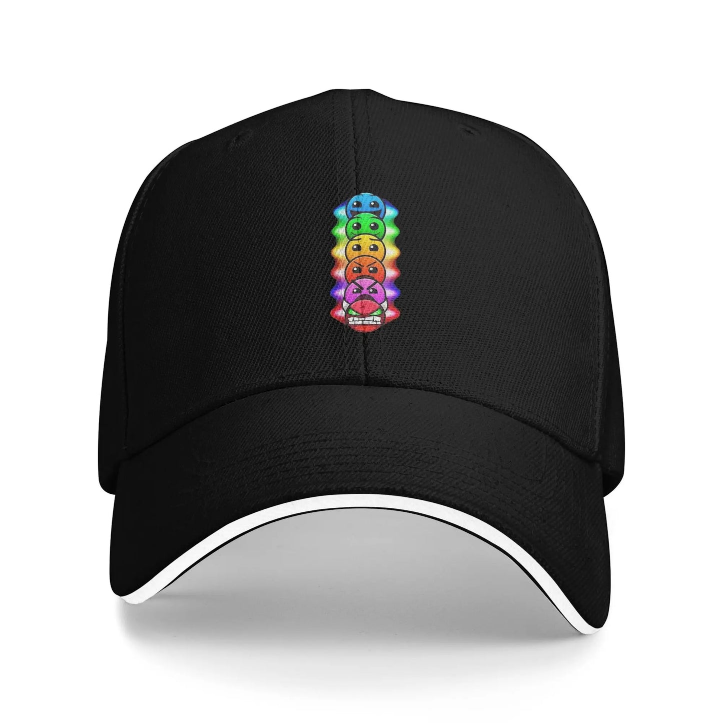 Geometry Cube Gaming Dash Baseball Cap Hip Hop  Sandwich Hats Unisex Adjustable Dad Hat Sport