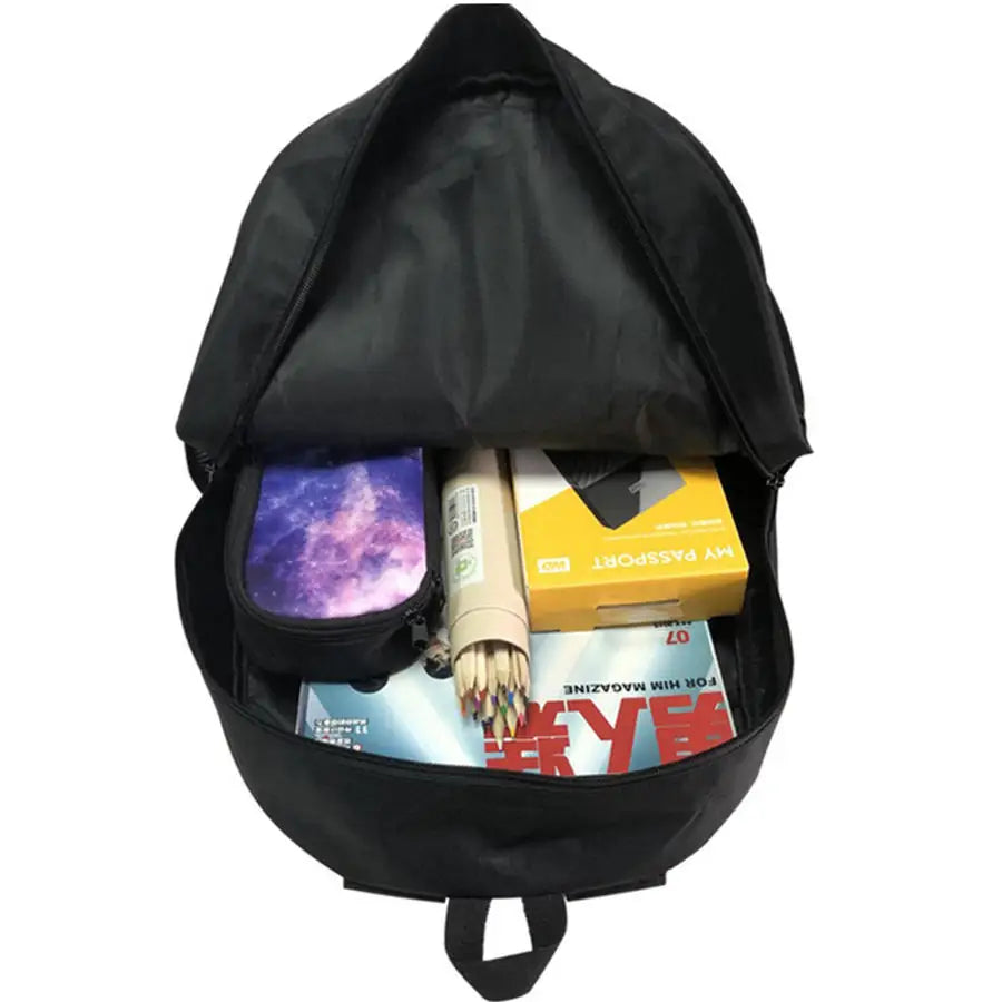 Fortnite Cartoon 15-Zoll leichter Rucksack mit verstellbaren Schultergurten – tägliche Schultasche für Kinder, Jungen und Mädchen, Alter 5-9