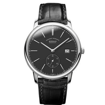 Orologio BORMAN BM3817 TOP nuovo 42 da uomo di lusso, meccanico automatico, vetro zaffiro, ultrasottile, impermeabile 50M, con sottoquadranti
