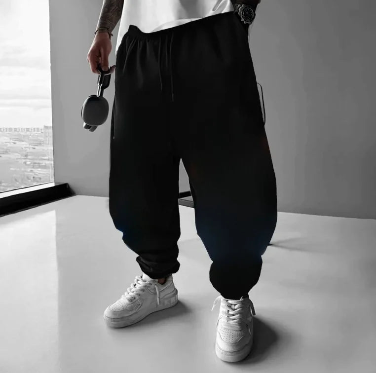 Pantalones deportivos Dragon Ball GOKU de animación japonesa 2025, estilo americano holgado de otoño, cálidos leggings de algodón para hombre y mujer