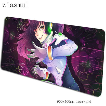 Overwatch-Mauspad 90x40cm, ästhetisches Gaming-Mauspad, wunderschönes personalisiertes Mauspad, Tastatur- und PC-Unterlage