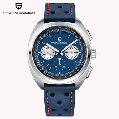 Pagani Design 2026 Fashion Men's Quartz Watch Top Brand Luxury Sapphire VK63 Men's Chronograph All-Steel Diving Relógios Masculino