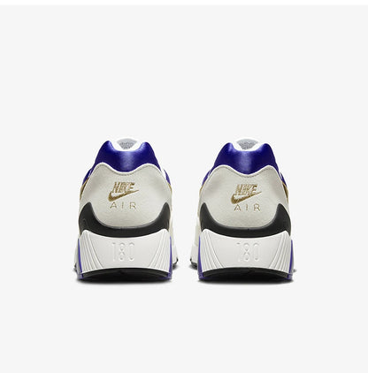 Nike Air Max 180 FJ9259-100 genuínos para homem, ténis de corrida duráveis e com bom suporte