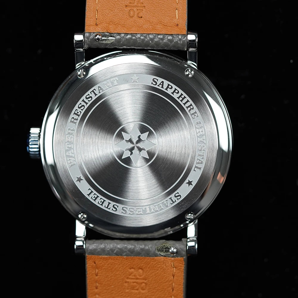 FARASUTE Casual Automatic Mechanical Men Watch Business Jumping Hour Seagull Movement Sapphire Waterproof Wristwatch Male Reloj