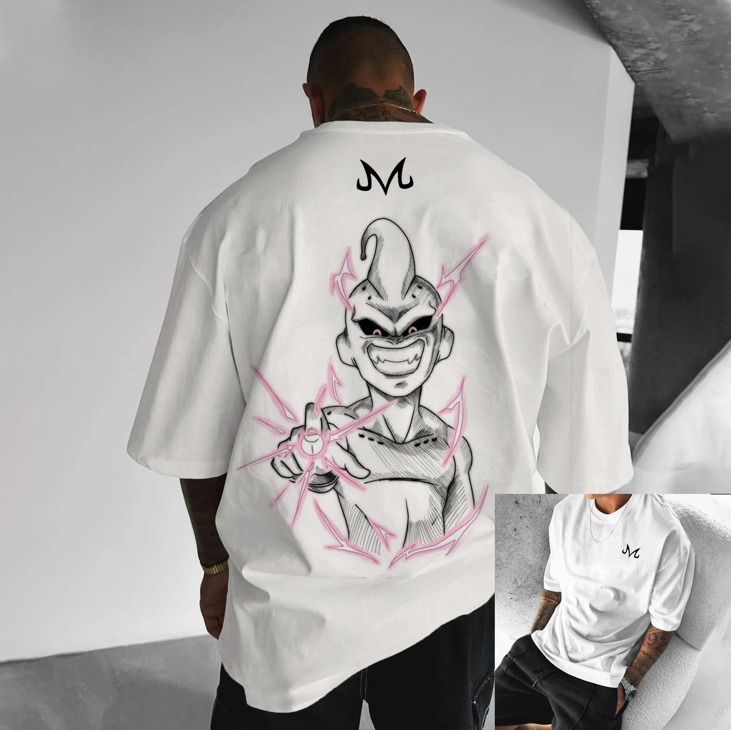 Dragon Ball Z Printed Short Sleeve Cotton T-Shirt Son Goku Vegeta Men Women Clothes Harajuku Y2K Tee Vintage Summer Streetwear