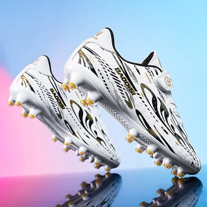 Chaussures de football pour hommes, chaussures de football professionnelles pour terrain en gazon, nouvelles chaussures de football résistantes, chaussures de football décontractées pour enfants, chaussures de football ant