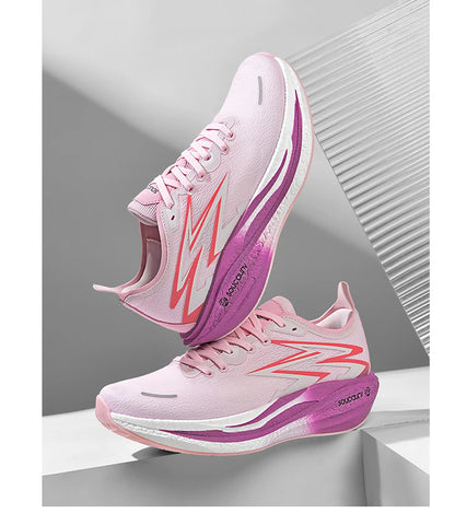 Zapatillas de running nuevas con placa de carbono para maratón, deportivas para hombre, transpirables y ligeras, zapatillas deportivas cómodas antideslizantes para mujer, estilo casual
