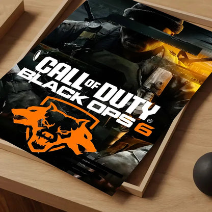 COD Call Of Duty G-Ghosts Poster Self-adhesive Art Waterproof Paper Sticker Coffee House Bar Room Wall Decor