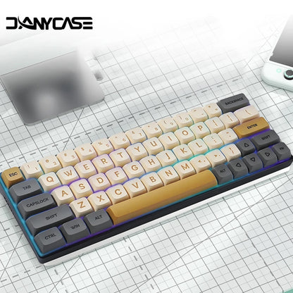 Set di keycap XDA PBT da 125 tasti Matcha Green per tastiera meccanica a 61/64/68/75/87/98/104/108 tasti per Cherry/Gateron/Otemu/Kailh