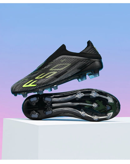 Neue Herren-Fußballschuhe für Kunstrasen, ultraleichte und bequeme Sportschuhe mit Stollen, Futsal, rutschfest, FG-Rasen, Indoor, Erwachsene