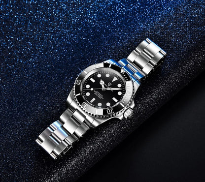 PAGANI DESIGN PD-1694 Men's 40MM Automatic Mechanical Watch Japan NH35 Movt Sapphire Glass Stainless Steel Waterproof Wristwatch