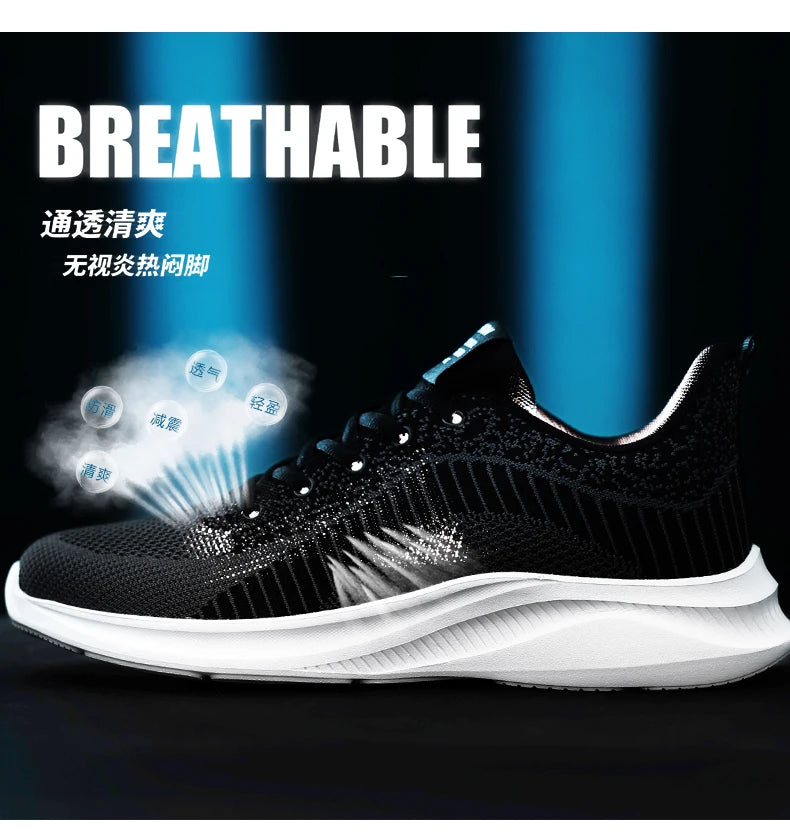 Leather Men's Sneakers Trendy Casual Italian Breathable Leisure Male Sneakers Non-Slip Footwear Men Vulcanized Shoes