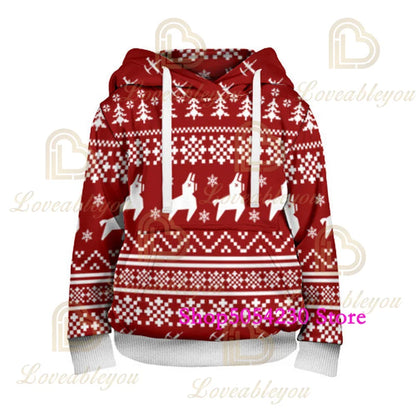 Sudadera con capucha de Fortnite con llama impresa en 3D, estilo Battle Royale de dibujos animados, para hombre y mujer, camiseta con capucha de héroe de videojuego para adolescentes