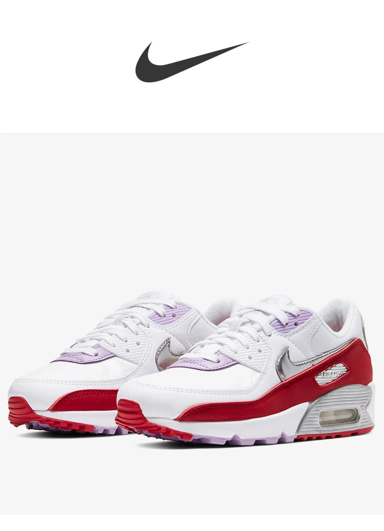 Ténis casuais almofadados unissexo Nike Official Genuine AIR MAX 90 CNY novos CU3004-176