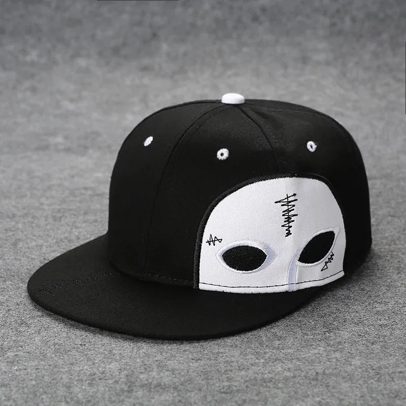 Herren-Baseballkappe mit Buchstabenstickerei, „Tide“, universell kombinierbar, flache Krempe; Damen-Sommer-Hip-Hop-Kappe, Outdoor-Sonnenkappe, verstellbare Schirmkappe