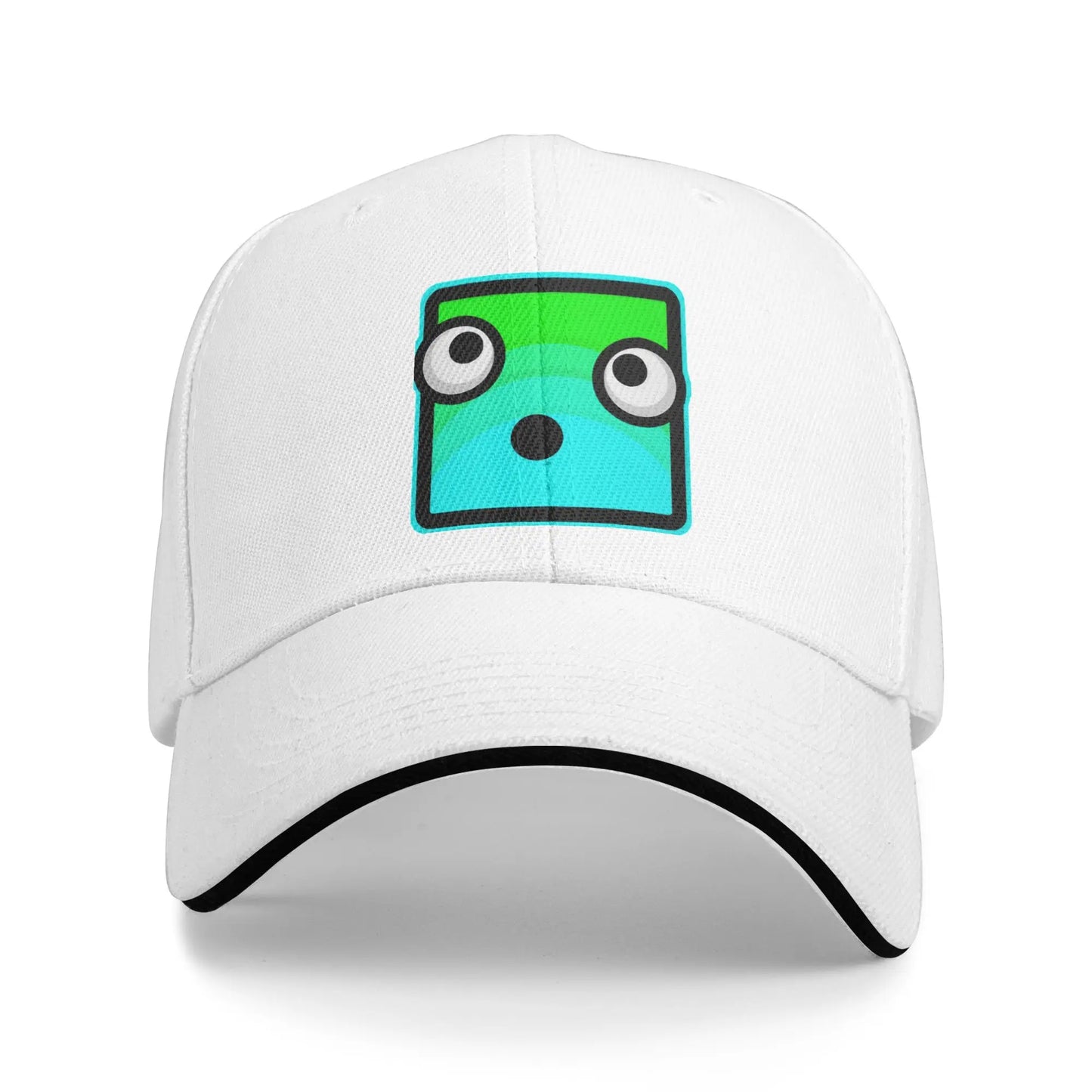 Geometry Cube Gaming Dash Baseball Cap Hip Hop  Sandwich Hats Unisex Adjustable Dad Hat Sport