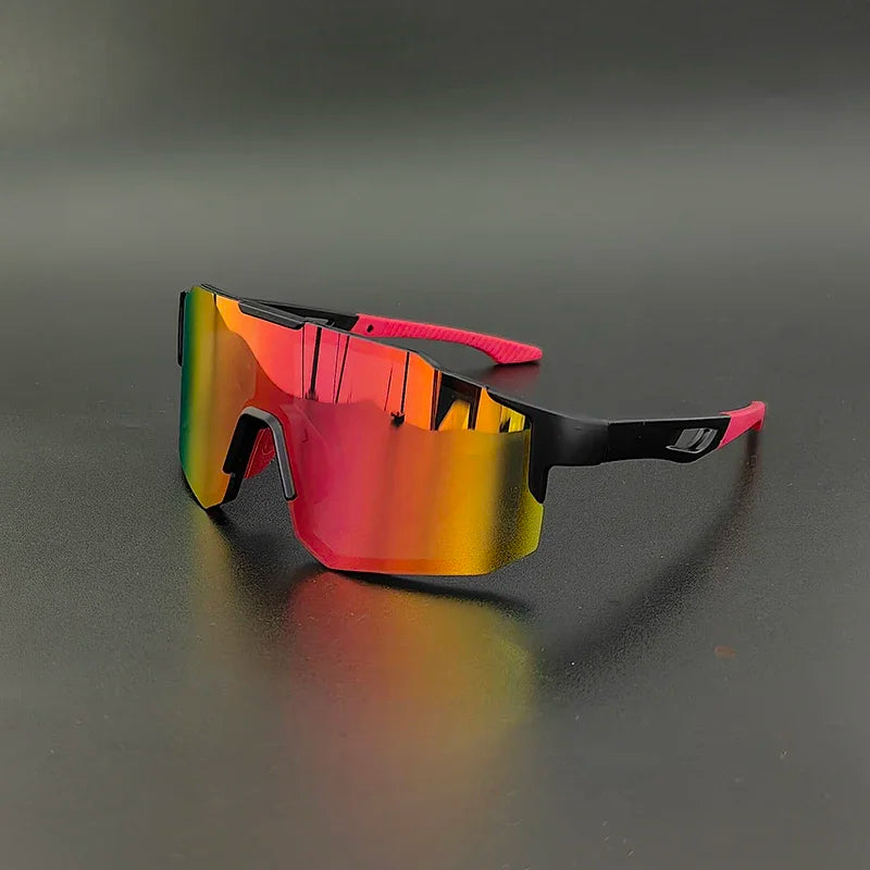 Rimless UV400 Cycling Sunglasses Sports Running Sun Goggles MTB Bicycle Glasses Men Women Road Male Female Bike Eyewear