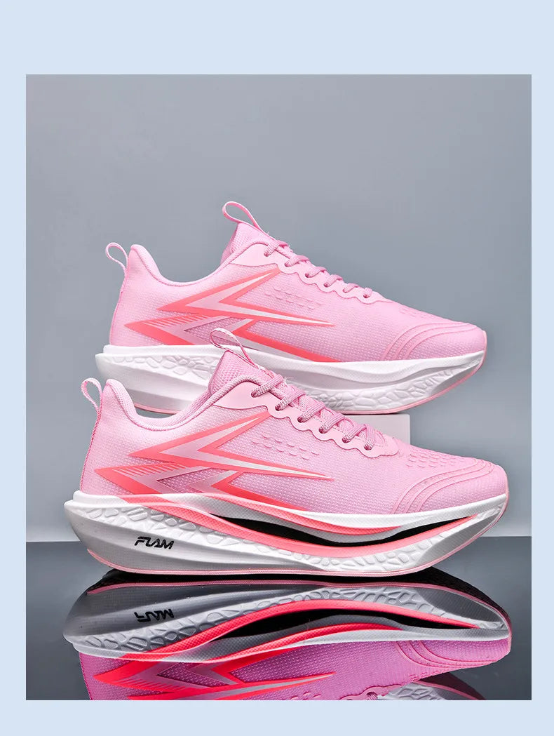 Specialty Marathon Running Shoes for Men Sports Breathable Lightweight Carbon Plate Women's Comfortable Athletic Non-Slip Sneakers
