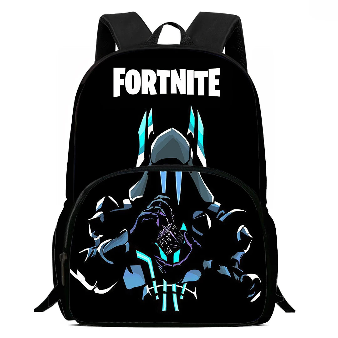 Kids School Backpack with Front Pocket, Light Weight Cartoon Fortnite Children Backpack For Age 6-9, Bags For Boys Girls