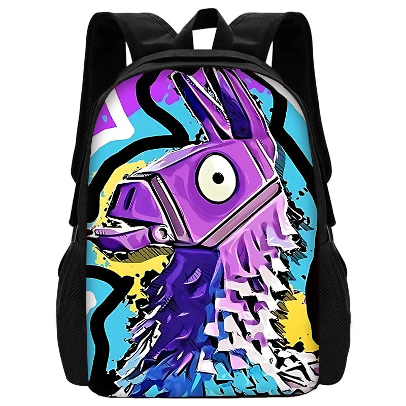Hot Battle Royales Fortnites Kinder-Rucksäcke für Jungen & Mädchen, Schüler-Geburtstagsgeschenk, Schulranzen für Kinder, unisex, Camping, langlebiger Rucksack