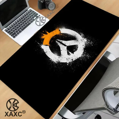 Tapete de Rato Grande Overwatch Kawaii XXL para PC, Tapete de Secretária para Computador, Gamer, Escritório, Teclado, Mesa, Acessórios Gaming, Mousepad XAXC