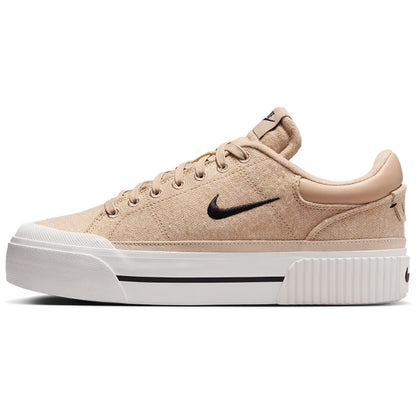 Sapatilhas casuais Nike Official Genuine Court Legacy Lift para mulher FZ2606-200