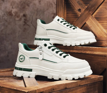 Sapatilhas de Skate para Homem, Casuais, Desportivas, de Outdoor e Caminhada, Modernas, Urbanas, Confortáveis e com Sola Grossa