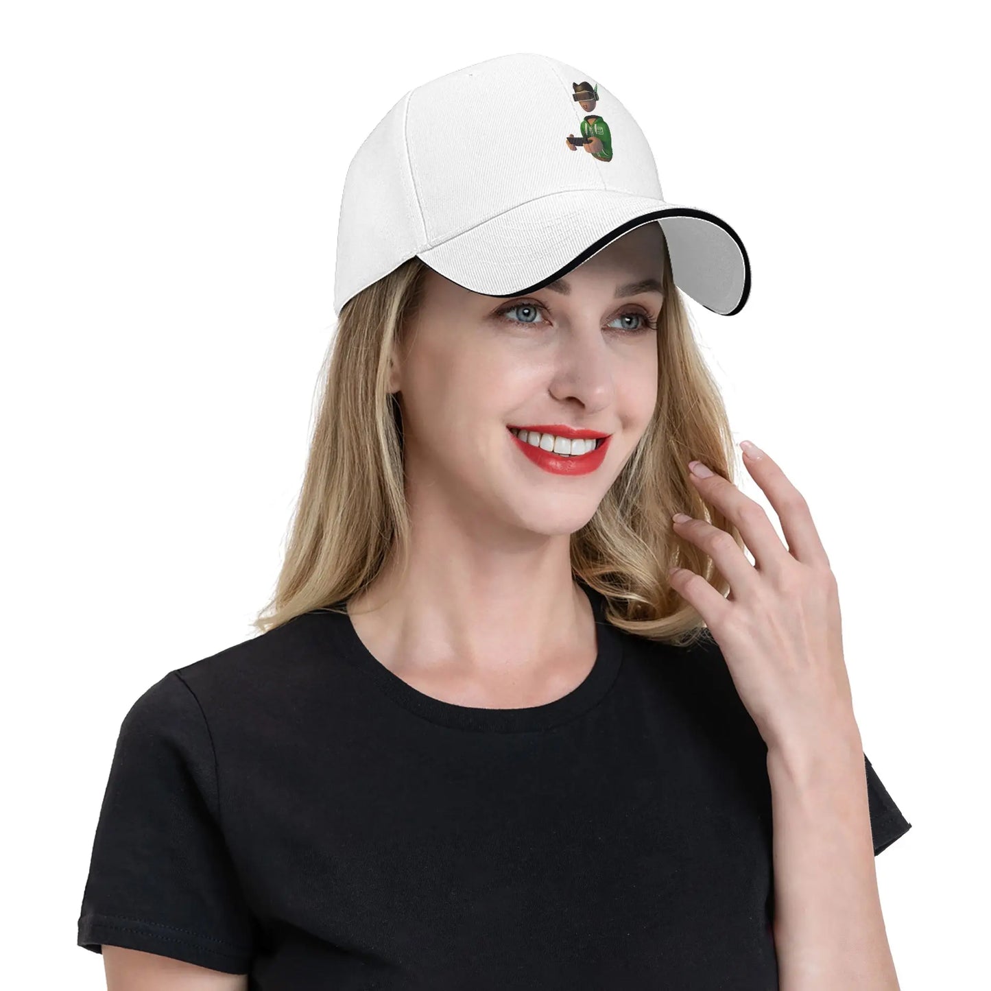 Gamer Art Recs Rooms Item Baseball Cap  y2k Retro Trucker Hat Summer Unisex-Teens Tennis Skate Baseball Caps