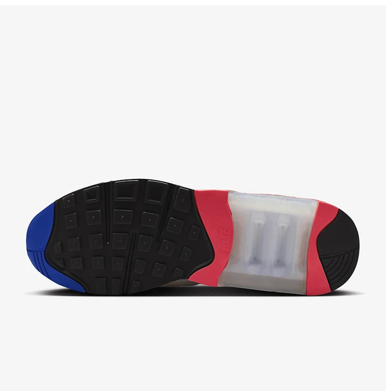 Nike Air Max 180 FJ9259-100 genuínos para homem, ténis de corrida duráveis e com bom suporte
