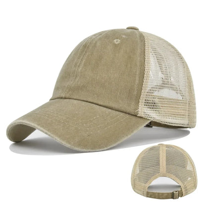 Printed personalized logo Baseball cap Summer cap Adult mesh cap Mesh cap Solid cap unisgender shade Spring Fall cap Hip Hop fit