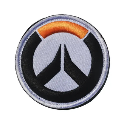 Patch mágico bordado Overwatch D.Va para braço, cosplay, mochila e roupa — decalque decorativo, merchandising para fãs e presente