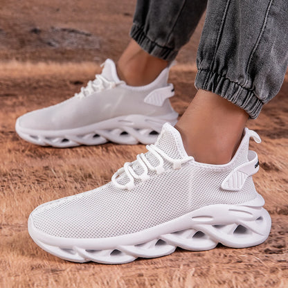 Men Casual Sport Shoes Breathable Lightweight Sneakers Outdoor Mesh Black Running Shoes Athletic Jogging Tennis Walking Shoes