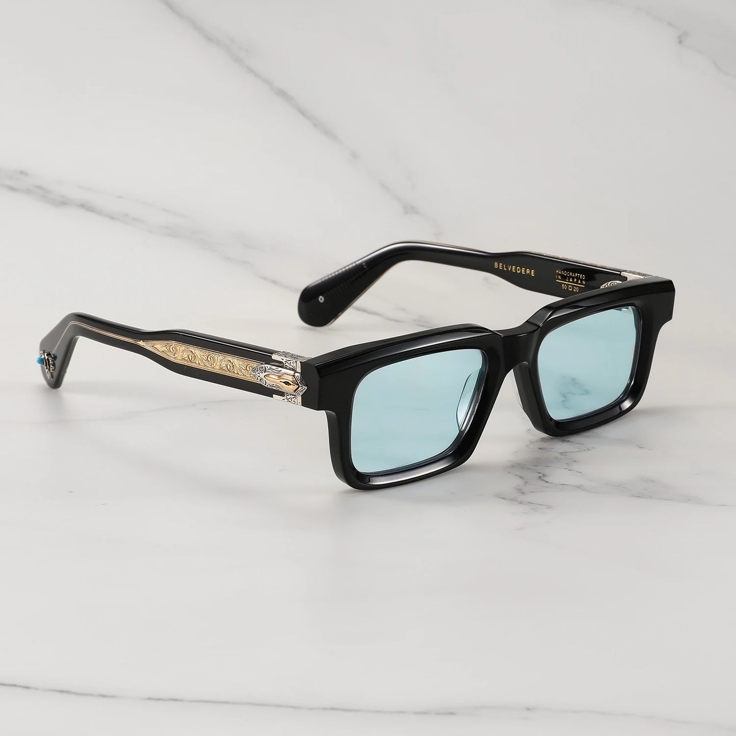 JMM BELVEDERE Design Luxury Brand Men Sunglasses Women Thick Acetate Style Trendy Oval UV400 Outdoor Trendy Fashion Eyewear