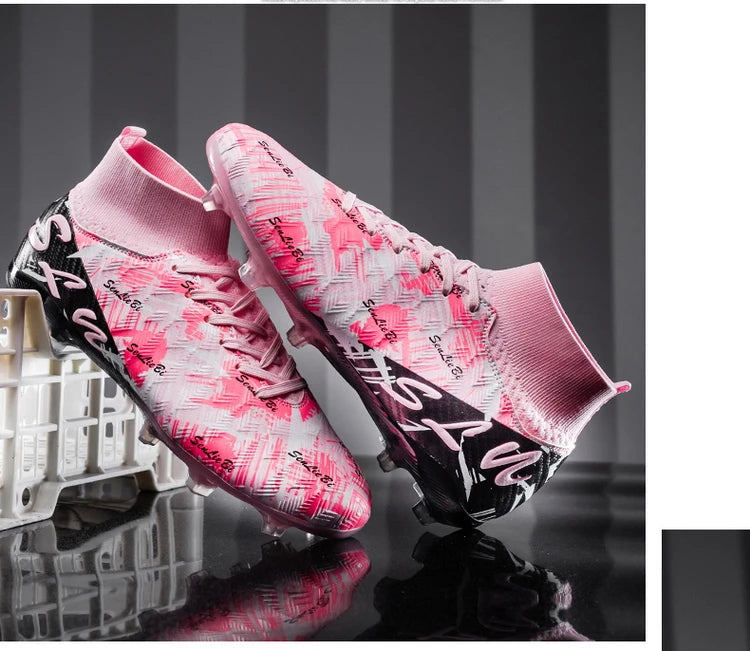 Botas de fútbol profesionales para hombre, zapatillas de fútbol Society, tacos de fútbol FG ultraligeros para entrenamiento, calzado deportivo de fútbol para exterior