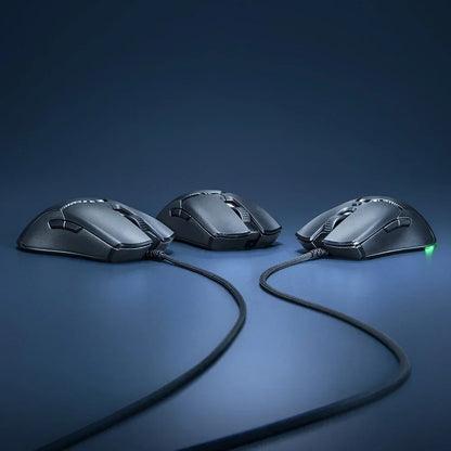 Razer NEW YEAR GIFT Presente Thunder Snake Viper Mini Rato Gaming com Cabo para Computador e Portátil Esports com Luz RGB, Rato para Mãos Pequenas