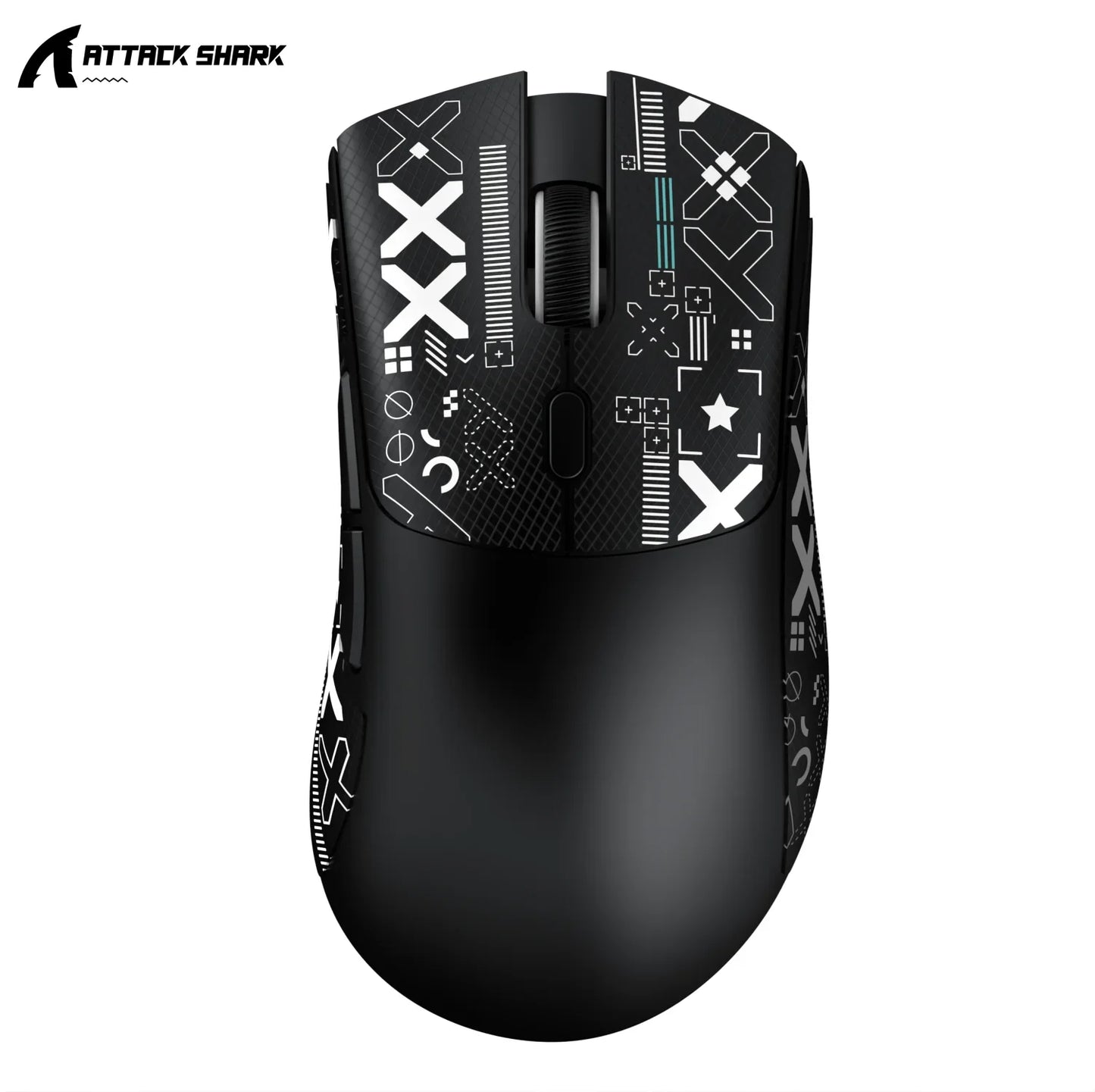 Attack Shark R1/X11 Tri-Mode kabellose Gaming-Maus 18K DPI PAW3311 Bluetooth/2.4GHz/kabelgebunden leicht programmierbar für PC/Laptop