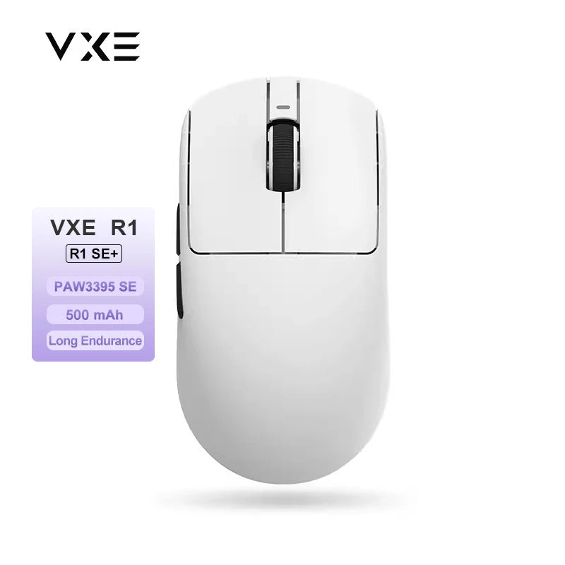 Mouse gaming wireless ATK VXE Dragonfly R1 Pro MAX PAW3395 R1 SE Plus personalizzato per eSport FPS, ricaricabile e leggero